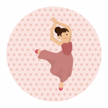 dansçı Tema öğeleri vektör, eps