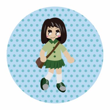 Öğrenci çizgi film Tema öğeleri