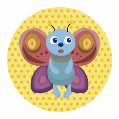 Kelebek Tema öğeleri vektör, eps