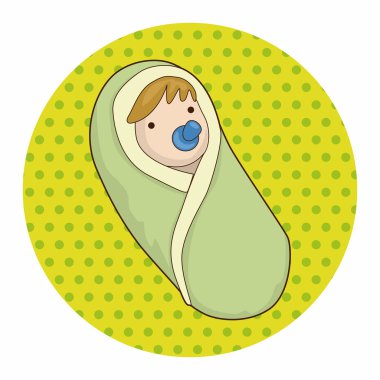 kişi karakter bebek Tema öğeleri