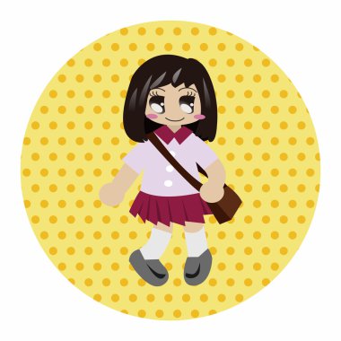 Öğrenci çizgi film Tema öğeleri