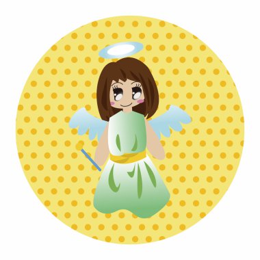 Angel Tema öğeleri vektör, eps