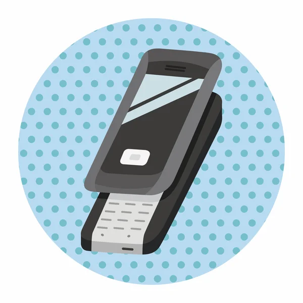 Mobiele telefoon thema elementen vector, eps — Stockvector