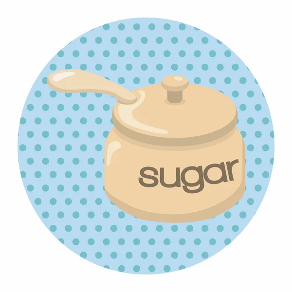 Sugar theme elements — Stock Vector