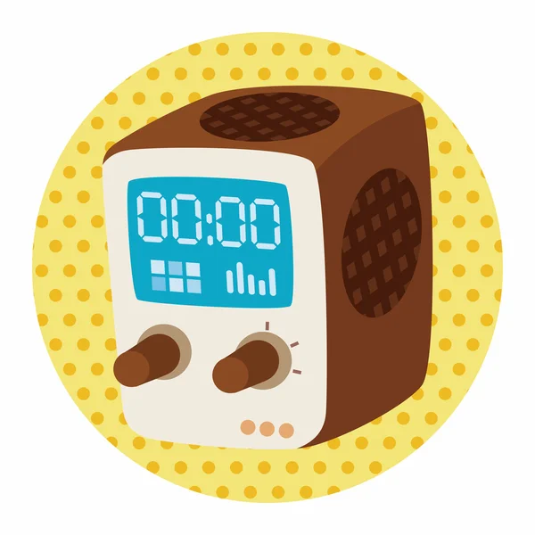 Radio tema elementos vector, eps — Vector de stock