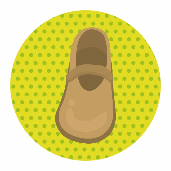 Stile scarpa elementi a tema vettore, eps — Vettoriale Stock