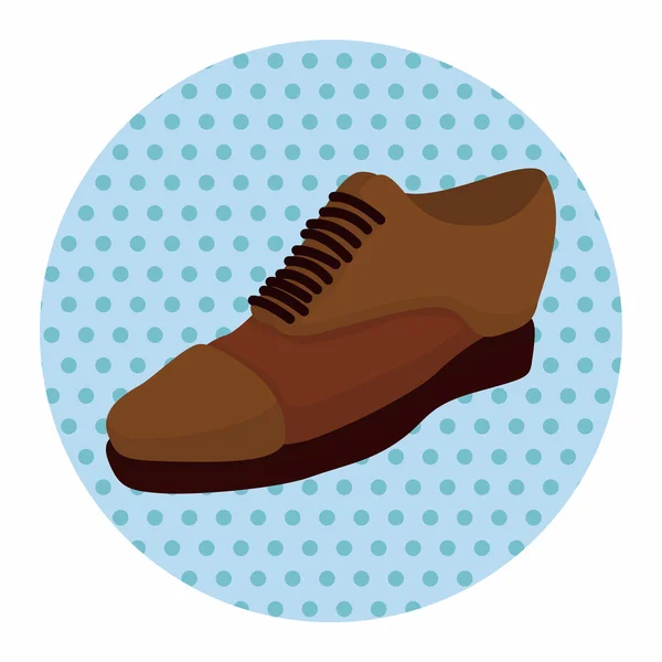 Shoe style theme elements vector,eps — Stock Vector