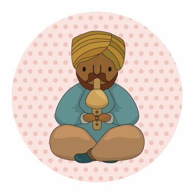 Hint insanlar Tema öğeleri vektör, eps