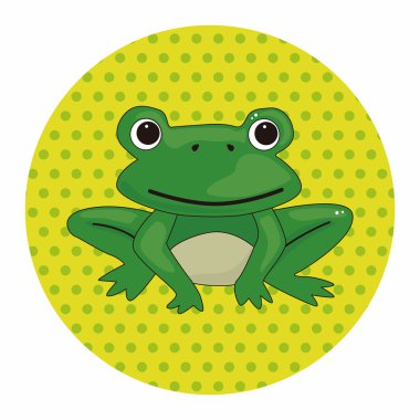 hayvan kurbağa çizgi film Tema öğeleri