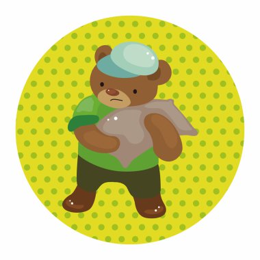 hayvan ayı alt çizgi film Tema öğeleri