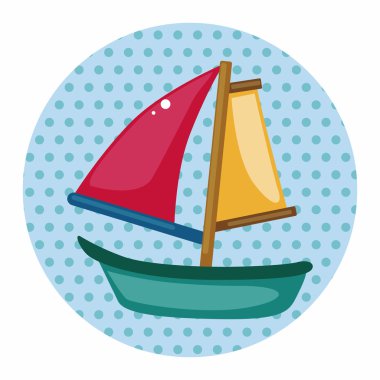 Ulaşım tekne Tema öğeleri