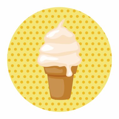 dondurma çizgi film Tema öğeleri