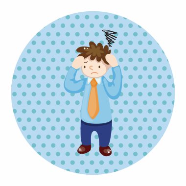 Ofis çalışanları Tema öğeleri 