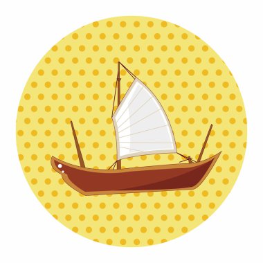 Ulaşım tekne Tema öğeleri