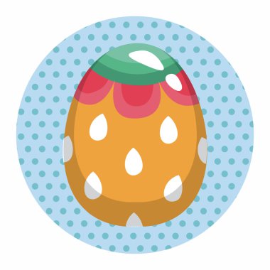 Paskalya yumurtası Tema öğeleri arka plan, eps10