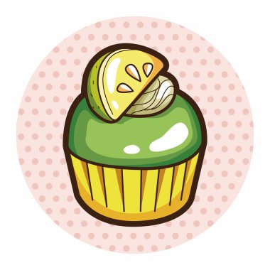 Dekorasyon kek Tema öğeleri vektör, eps10