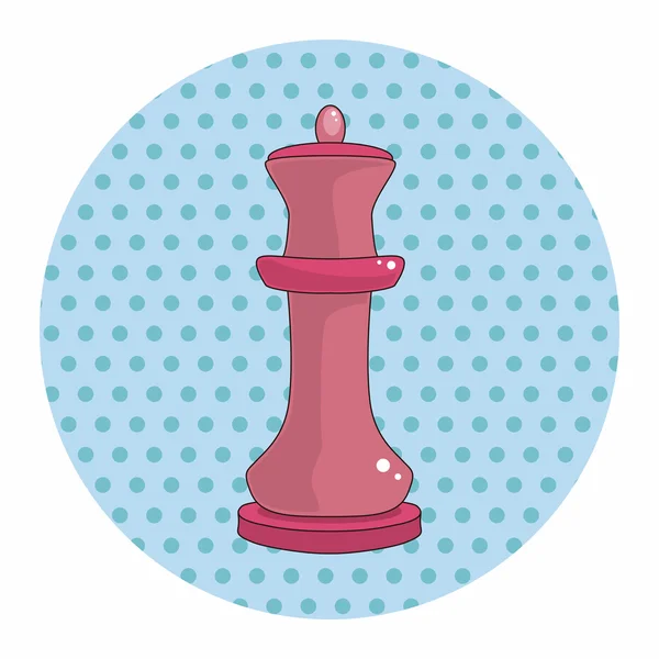 Éléments de thème d'échecs — Image vectorielle