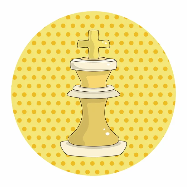 Chess theme elements — Stock Vector