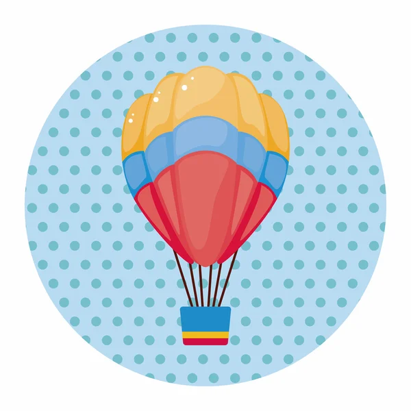 style hot air balloon theme elements