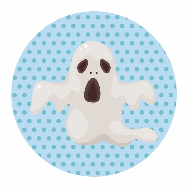 Ghost téma elemek — Stock Vector