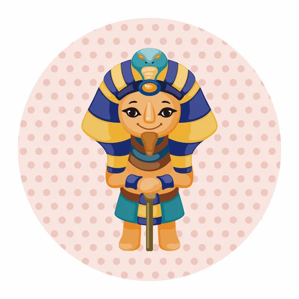 Pharaoh theme elements — Stock Vector