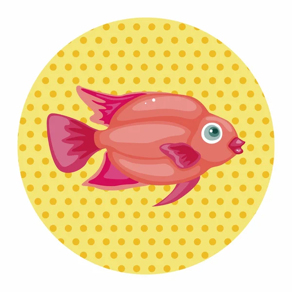 Fish theme elements — Stock Vector