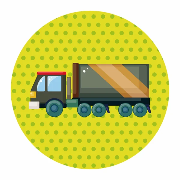 Truck theme elements — Stock Vector