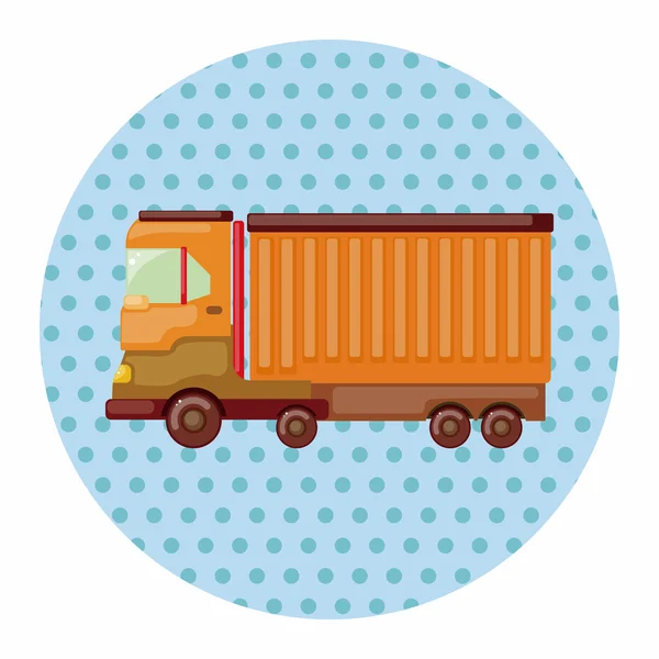 Truck theme elements — Stock Vector