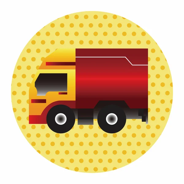 Truck theme elements vector,eps — Stock Vector