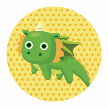 ejderha Tema öğeleri vektör, eps