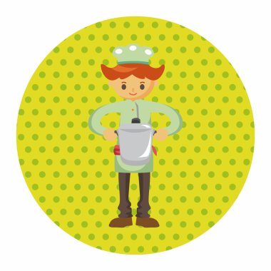 Şef Tema öğeleri vektör, eps