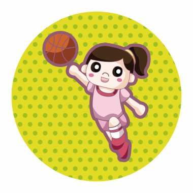 Basketbol oyuncu Tema öğeleri 