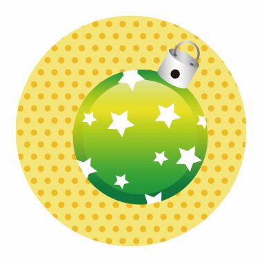 Noel tema öğeleri asılı