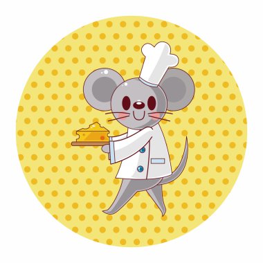 hayvan Şef çizgi film Tema öğeleri