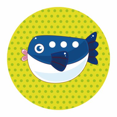 çizgi film Tema öğeleri balık