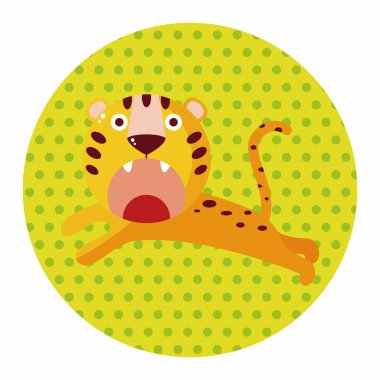 hayvan kaplan Tema öğeleri karikatür