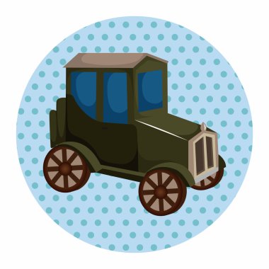 ulaşım araba tema öğeleri