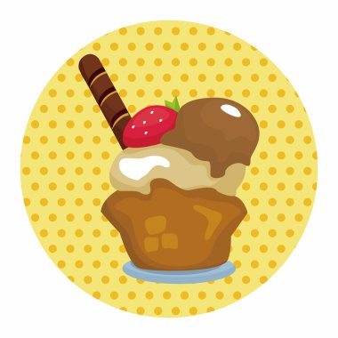 dondurma çizgi film Tema öğeleri