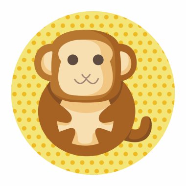 hayvan maymun çizgi film Tema öğeleri