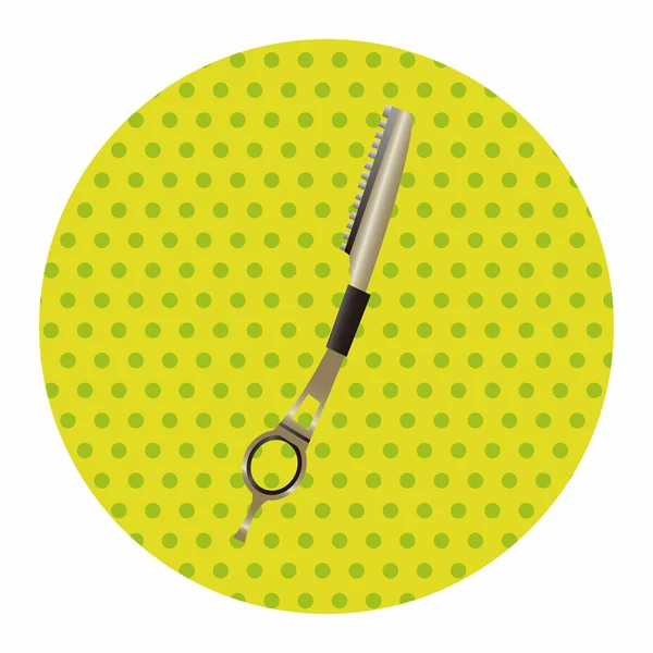 Productos para el cabello tema elementos de afeitadora — Vector de stock