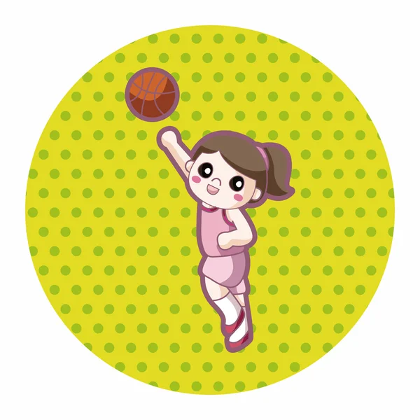 Basketbol oyuncu Tema öğeleri 