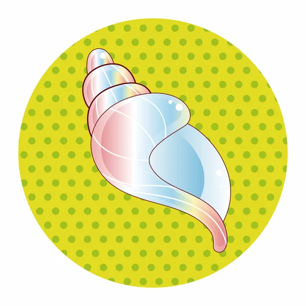Éléments thème shell — Image vectorielle