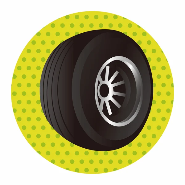 F1 racing thema-elementen — Stockvector