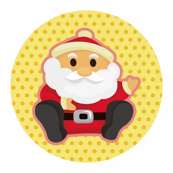 Santa claus theme elements — Stock Vector