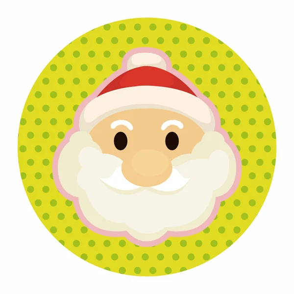 Santa claus éléments de thème — Image vectorielle