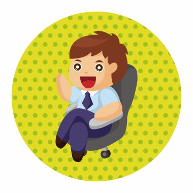 Ofis çalışanları Tema öğeleri 