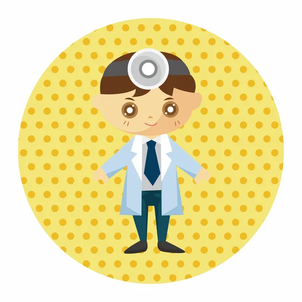 Gente tema médico tema elementos — Vector de stock