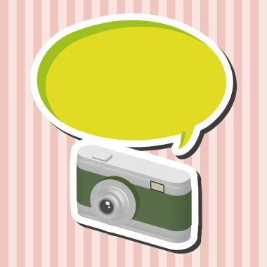 kamera Tema öğeleri vektör, eps