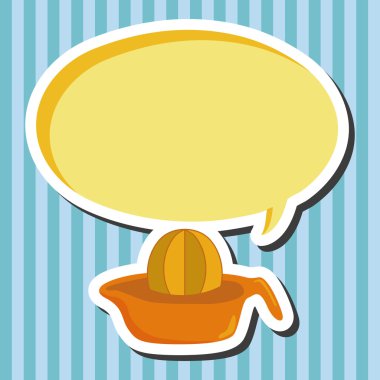 mutfak eşyaları meyve sıkacağı Tema öğeleri vektör, eps