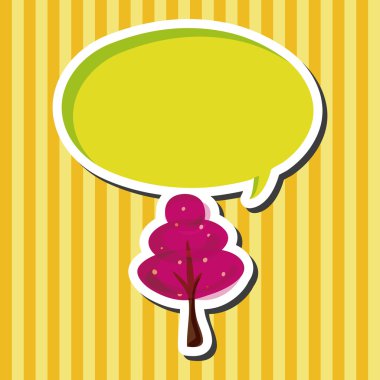 ağaç Tema öğeleri vektör, eps